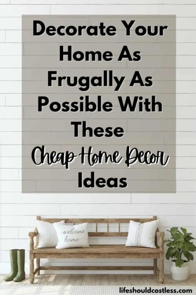 Frugal Home Decoration: Budget-Friendly Ideas Inexpensive Wall Art