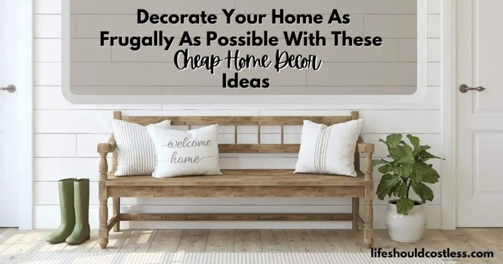 Frugal Home Decoration: Budget-Friendly Ideas Lighting on a Budget