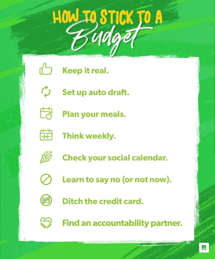 Simple Steps to Create and Stick to Your Budget Tips for Sticking to Your Budget