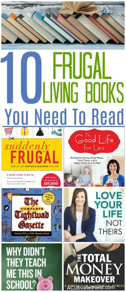 The Best Frugal Living Books: A Top 10 List Introduction