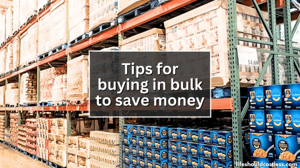 The Frugal Shoppers Guide to Buying in Bulk: Saving Money on Everyday Essentials Avoiding Waste and Spoilage