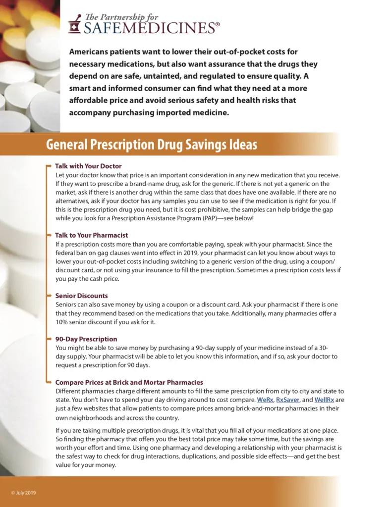 10 Tips to Save Money on Prescriptions