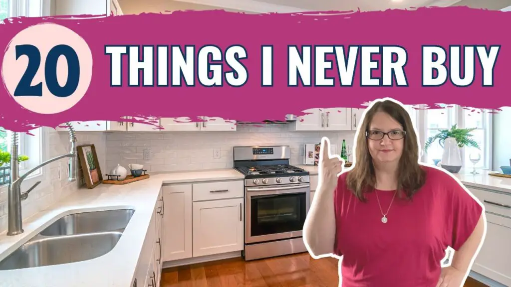 20 Things I Dont Buy Anymore To Live A Frugal Life | Frugal Living | Fintubertalks