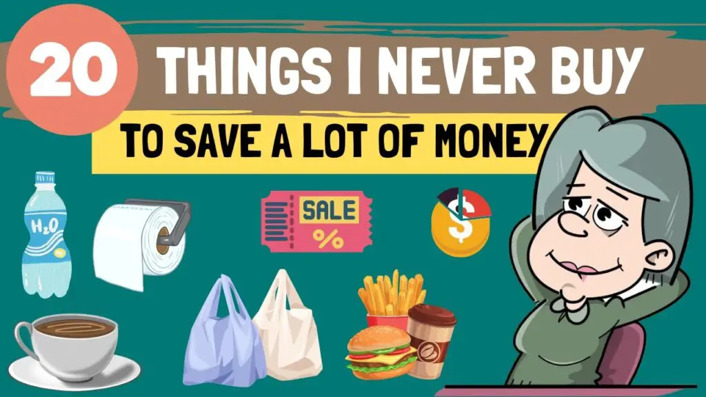 20 Things I Dont Buy Anymore To Live A Frugal Life | Frugal Living | Fintubertalks