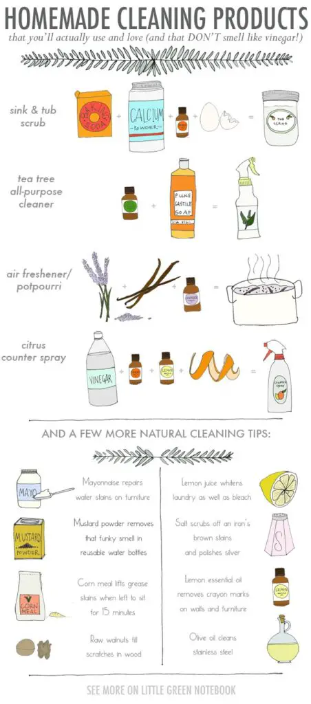 10 Easy Recipes for Natural and Affordable Cleaning Products