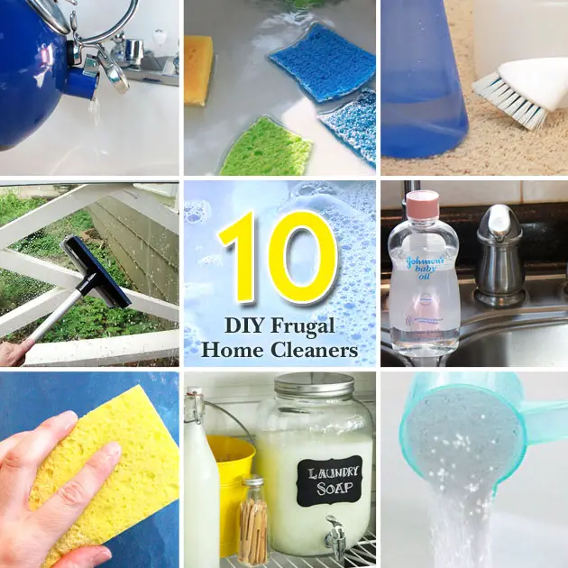 10 Frugal DIY Cleaning Solutions for a Sparkling Home