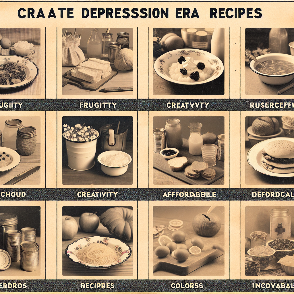 10 Delicious Frugal Recipes Inspired by the Great Depression